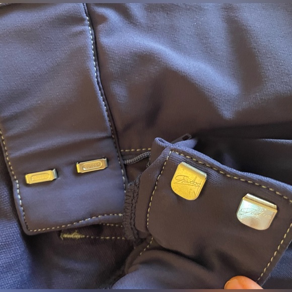 SmartPak Piper Blue Suede Full Seat Breeches sz 34R - Picture 8 of 10